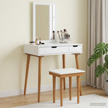 Toilettafel Set FAUSKE 3 pcs Wit 76 x 50 x 143 cm