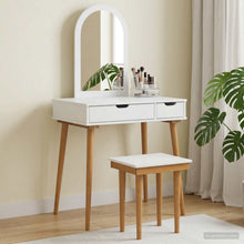 Toilettafel Set FAUSKE 3 pcs Wit 76 x 50 x 143 cm