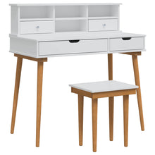Toilettafel Set FAUSKE 3 pcs Wit 100 x 50 x 103,5 cm