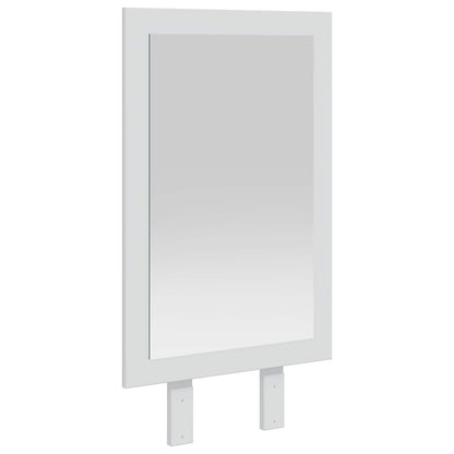Toilettafel Set FAUSKE 3 pcs Wit 100 x 50 x 143 cm