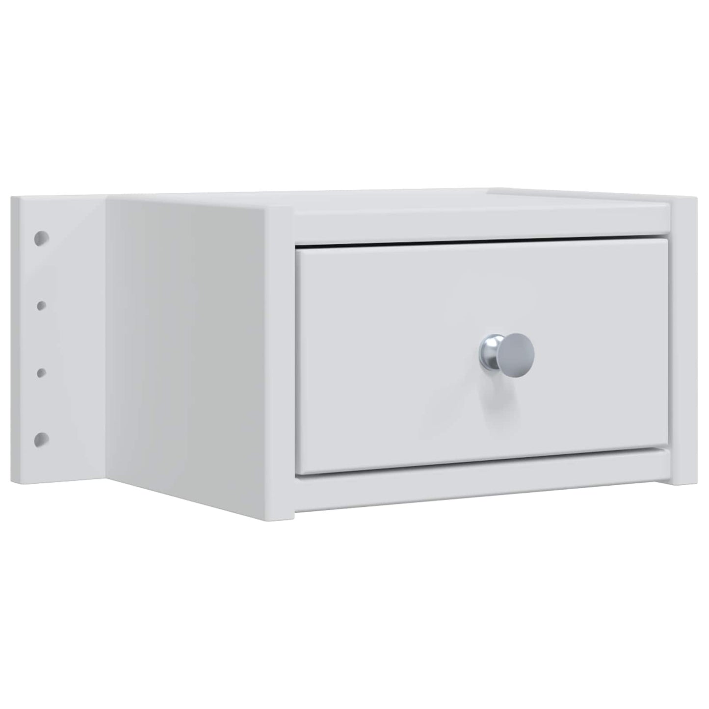 Toilettafel Set FAUSKE 4 st Wit 76 x 50 x 143 cm