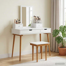 Toilettafel Set FAUSKE 5 st Wit 100 x 50 x 143 cm