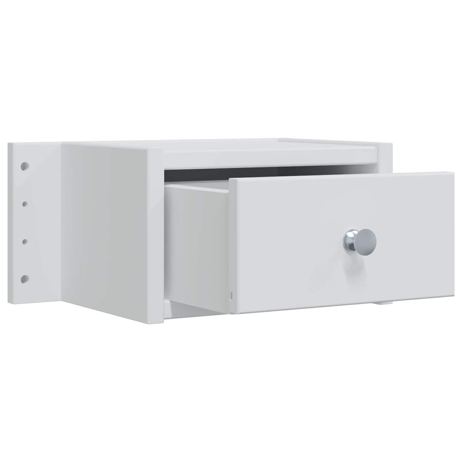 Toilettafel Set FAUSKE 5 st Wit 100 x 50 x 143 cm