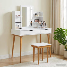 Toilettafel Set FAUSKE 5 st Wit 100 x 50 x 143 cm