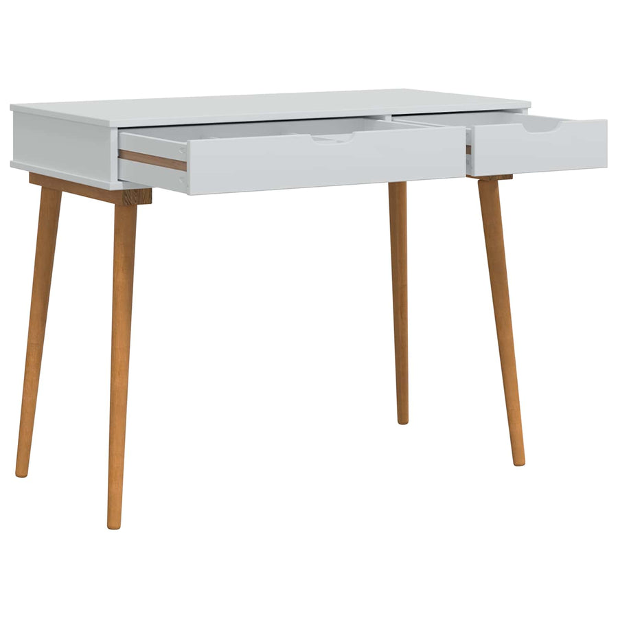 Toilettafel Set FAUSKE 5 st Wit 100 x 50 x 143 cm