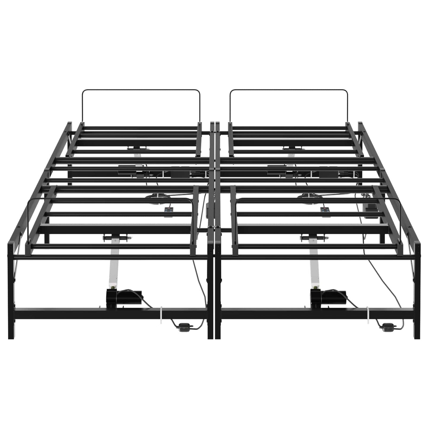 Elektrisch Verstelbaar Bedframe Zwart 120 x 190 cm Staal