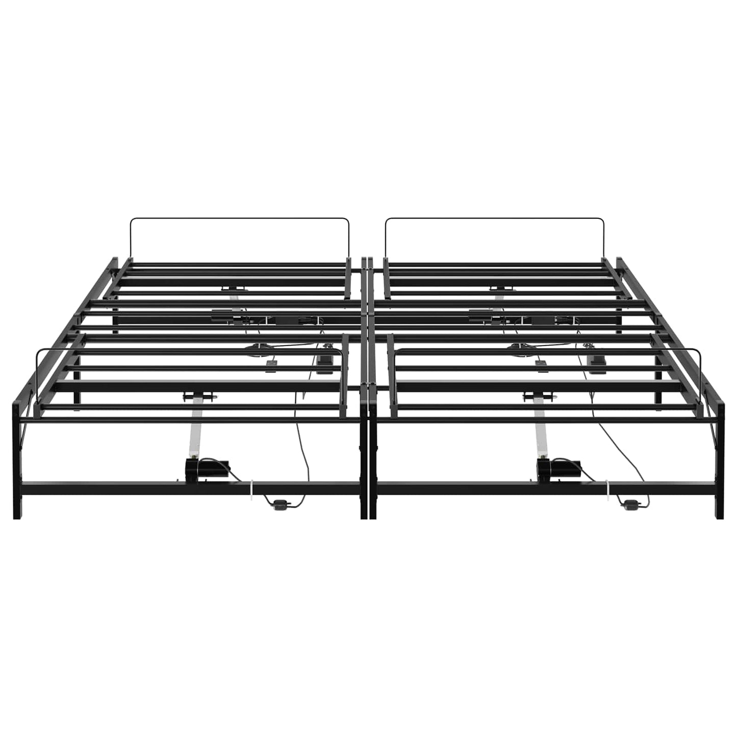 Elektrisch Verstelbaar Bedframe Zwart 96 x 200 cm Staal