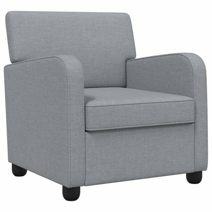 Fauteuil Lichtgrijs Stof