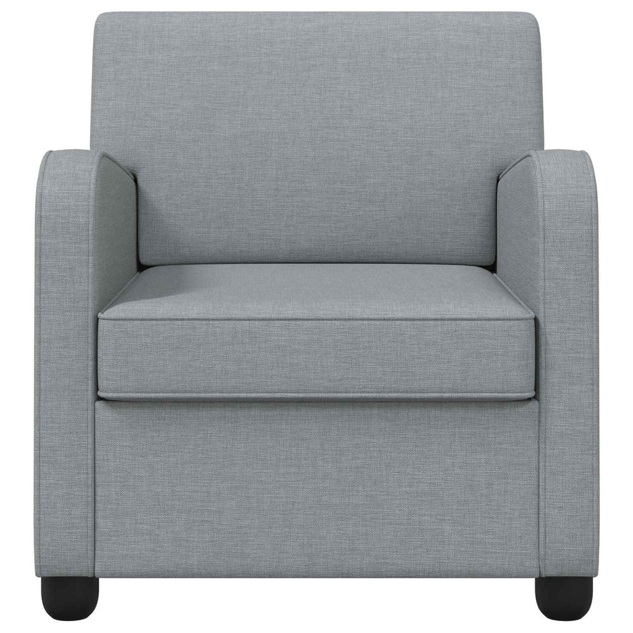 Fauteuil Lichtgrijs Stof