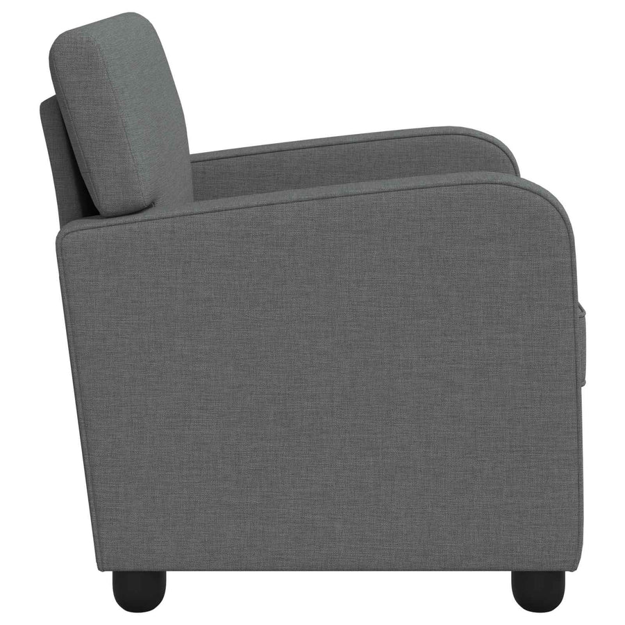 Fauteuil Donkergrijs Stof