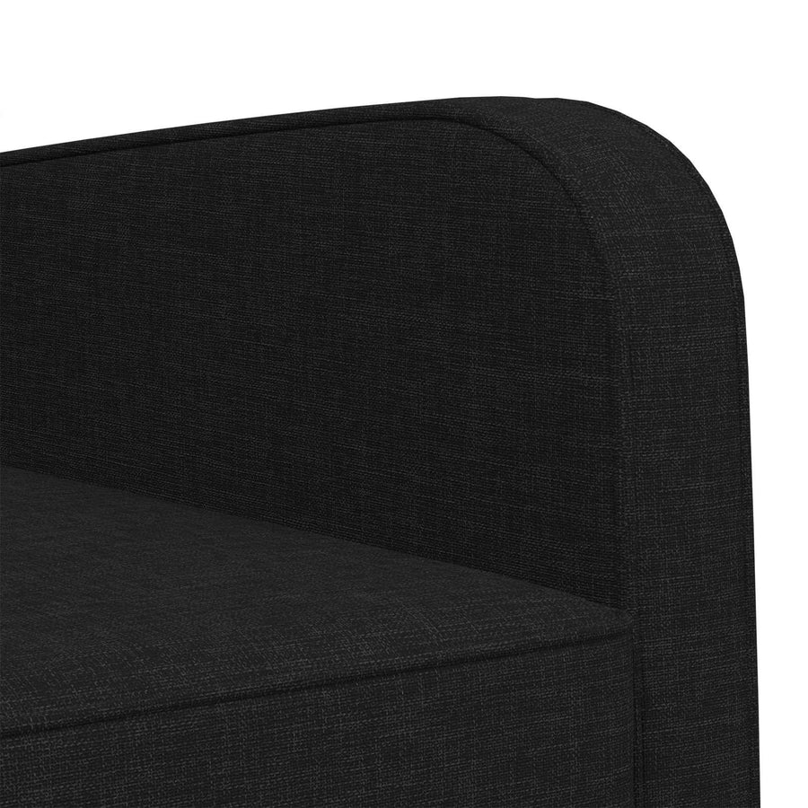 Fauteuil Zwart Stof