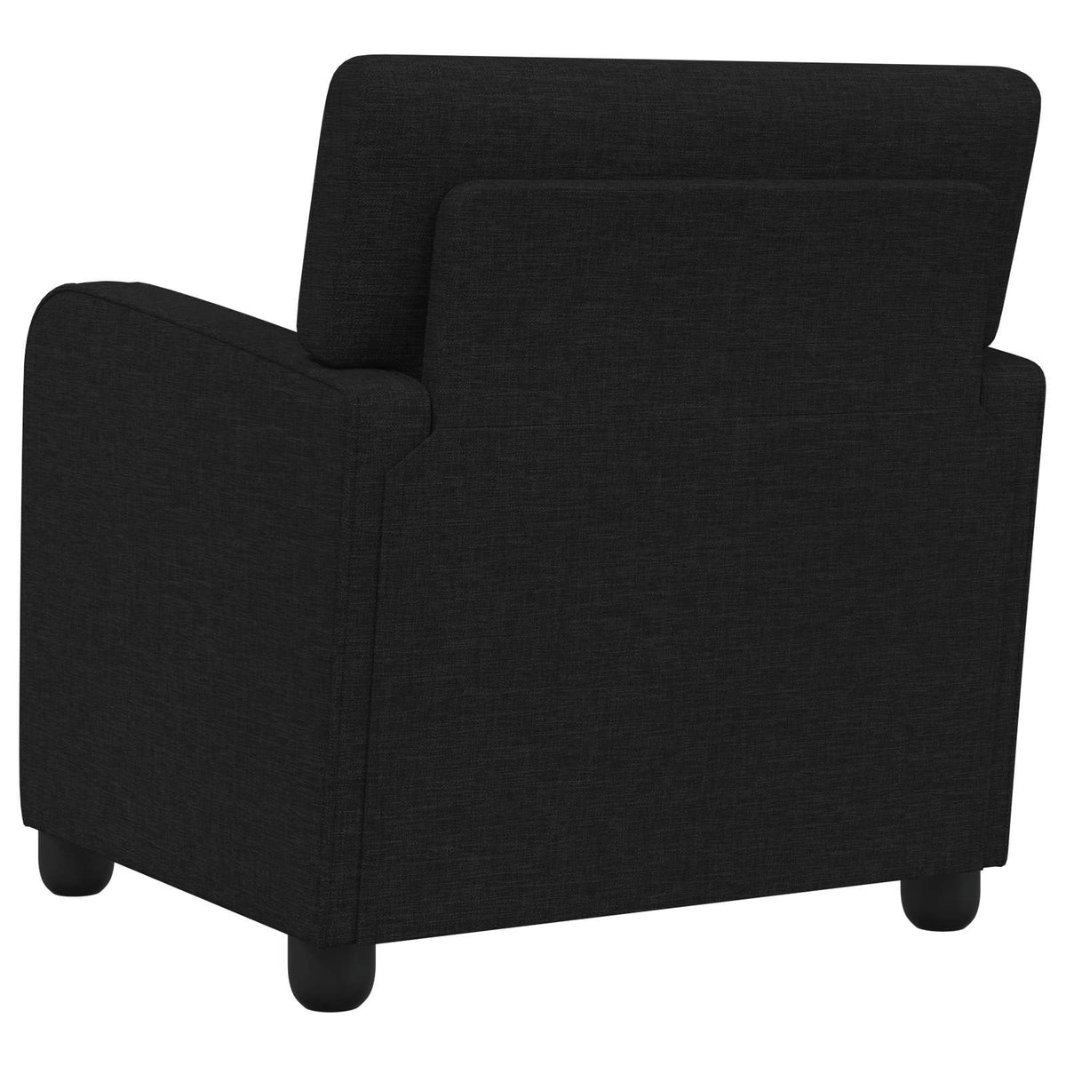 Fauteuil Zwart Stof