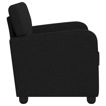 Fauteuil Zwart Stof