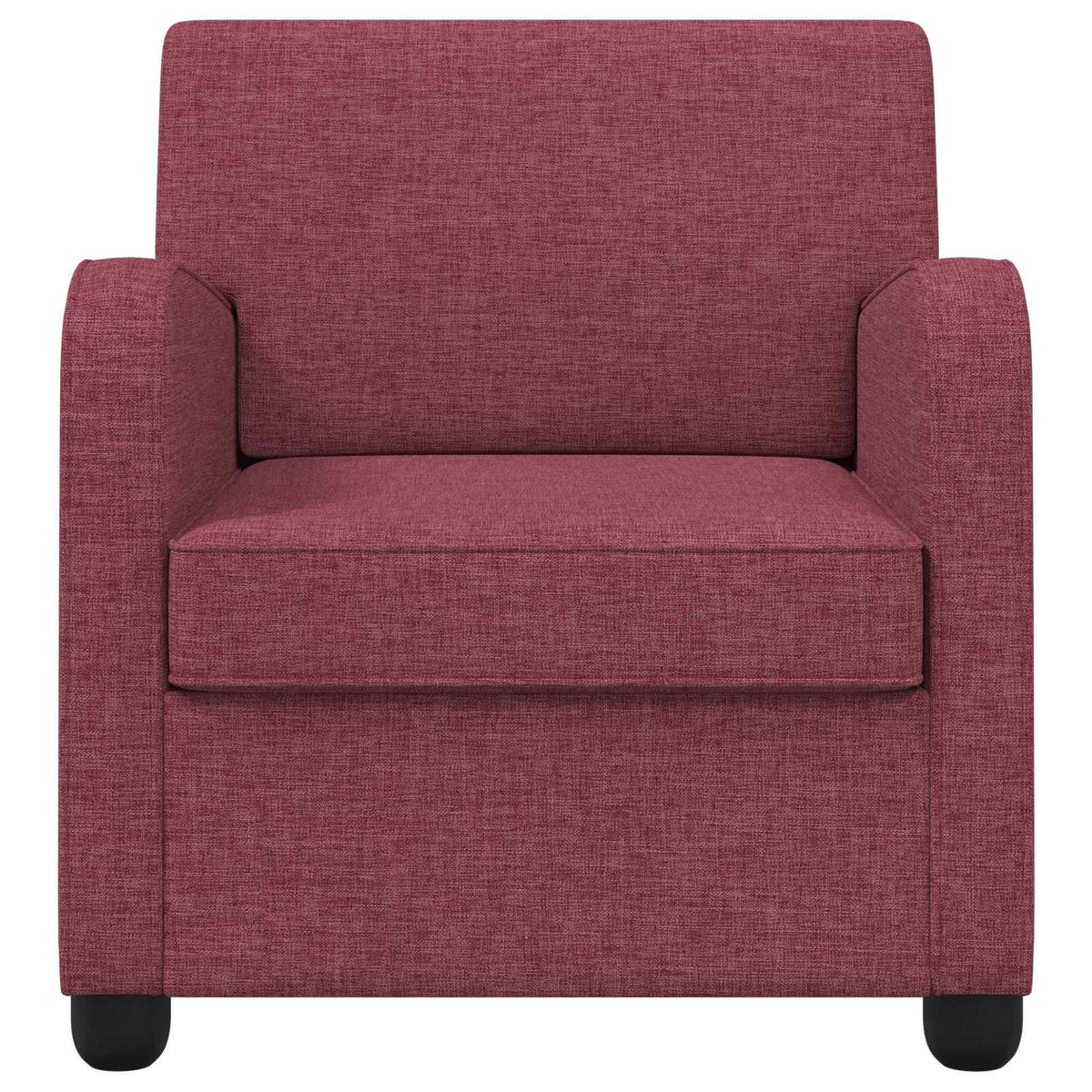 Fauteuil Wijnrood Stof