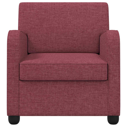 Fauteuil Wijnrood Stof