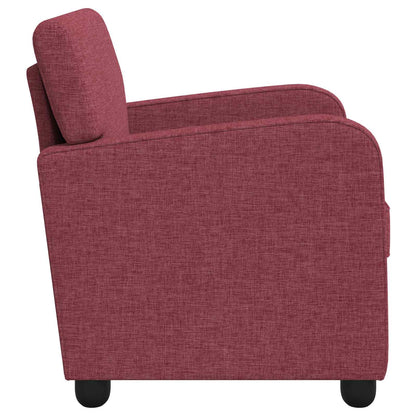 Fauteuil Wijnrood Stof