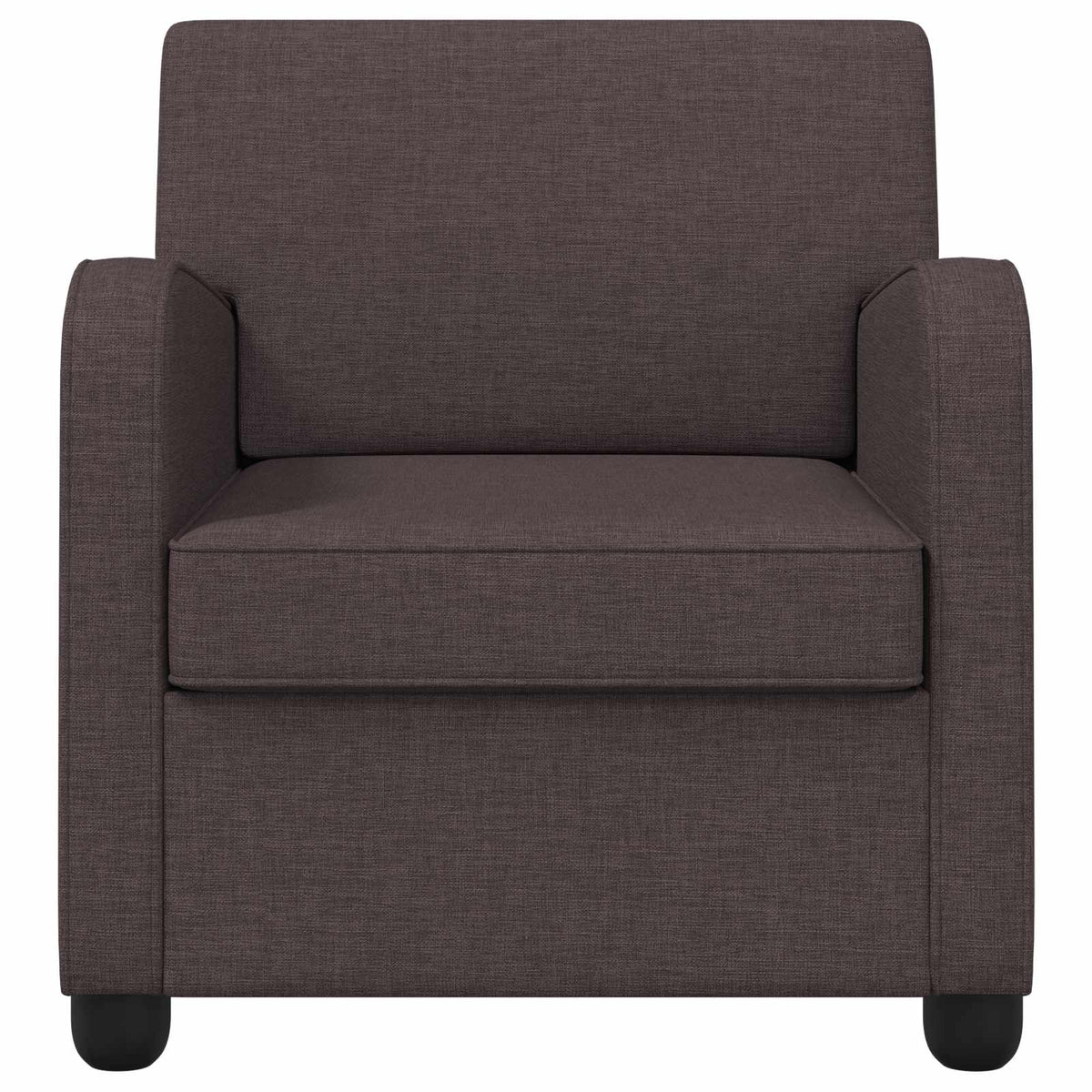 Fauteuil Donkerbruin Stof