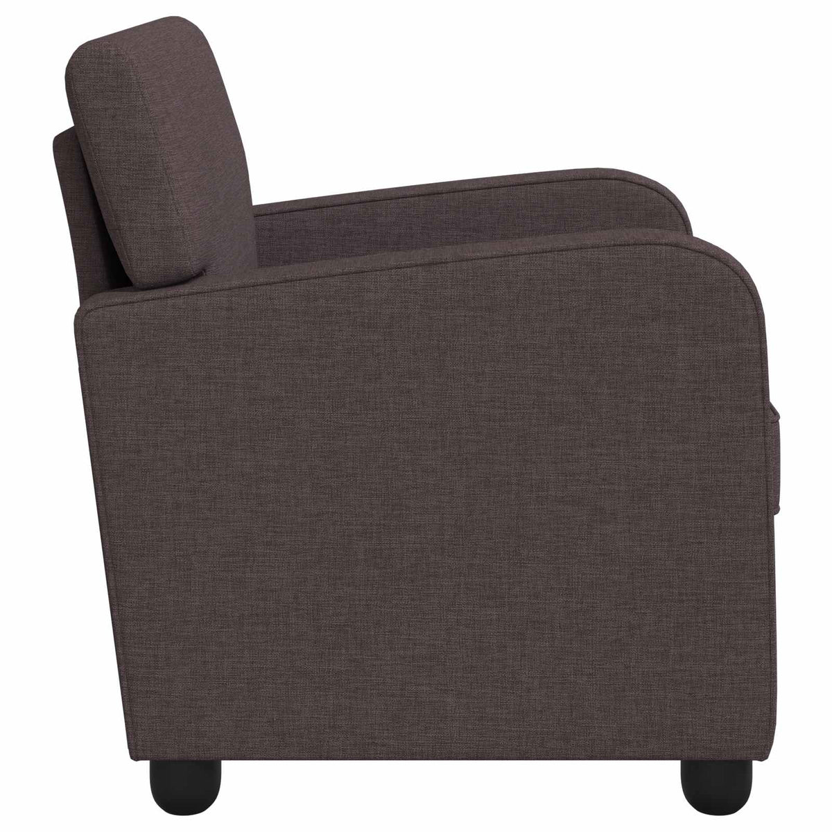 Fauteuil Donkerbruin Stof