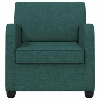 Fauteuil Donkergroen Stof