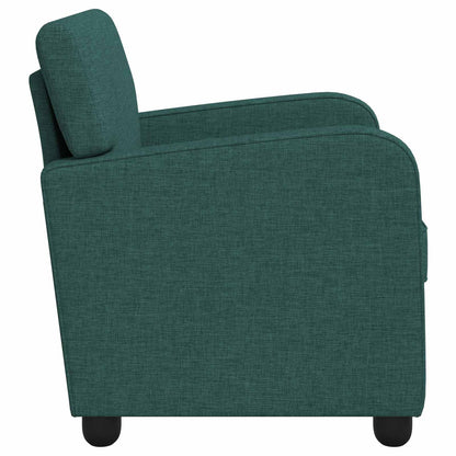 Fauteuil Donkergroen Stof