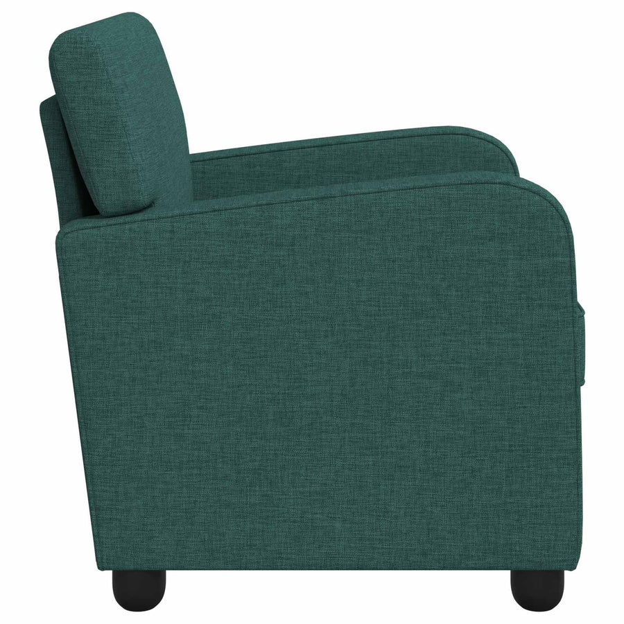 Fauteuil Donkergroen Stof