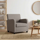 Fauteuil taupe stof 70x79x78 cm