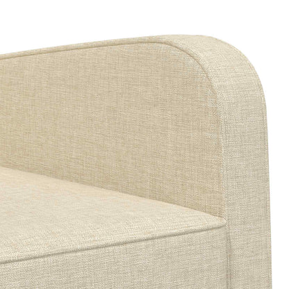 Fauteuil Crèmekleurig Stof