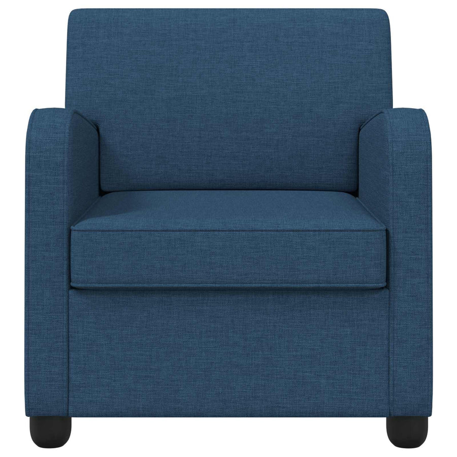 Fauteuil Blauw Stof