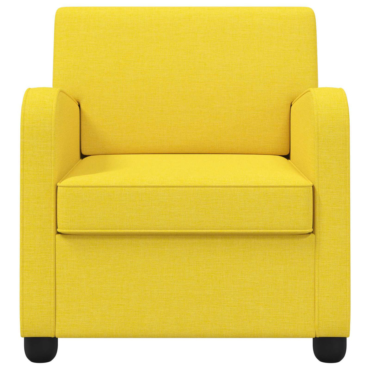 Fauteuil Lichtgeel Stof