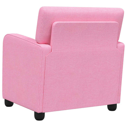 Fauteuil Roze Stof