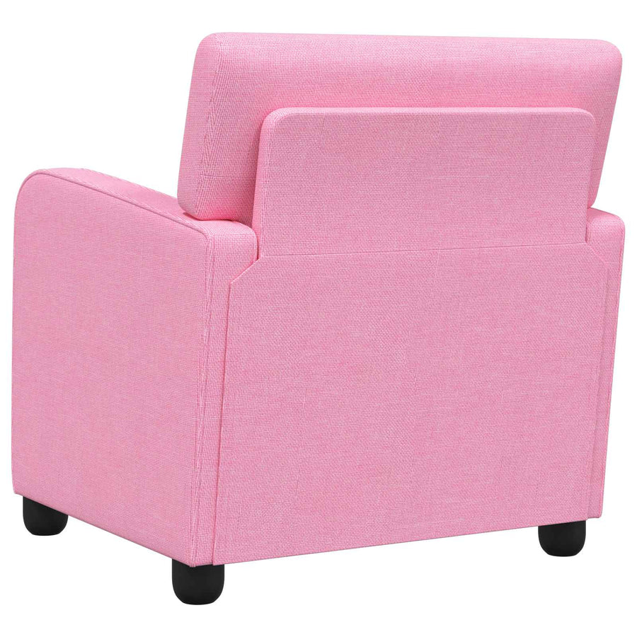 Fauteuil Roze Stof