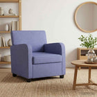 Fauteuil jeansblauw 70x79x78 cm