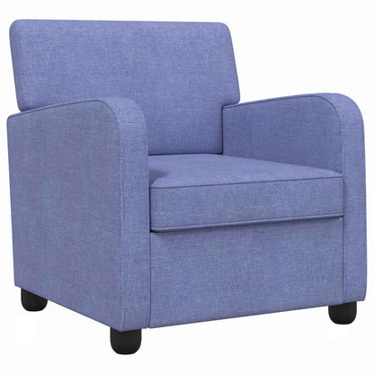 Fauteuil Jeans Blauw Stof
