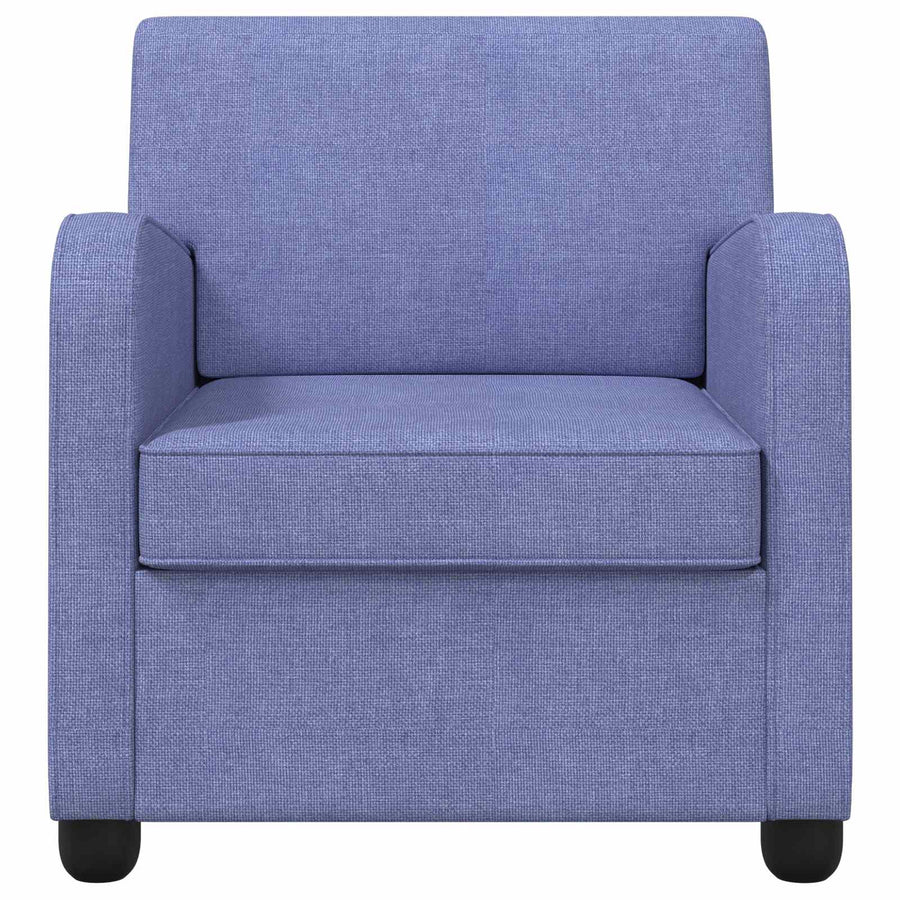 Fauteuil Jeans Blauw Stof