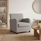 Fauteuil Lichtgrijs Kunstlamswol