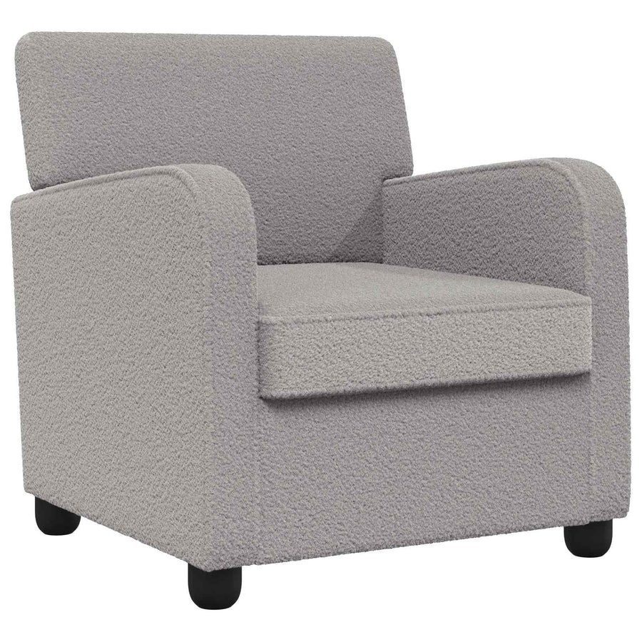 Fauteuil Lichtgrijs Kunstlamswol