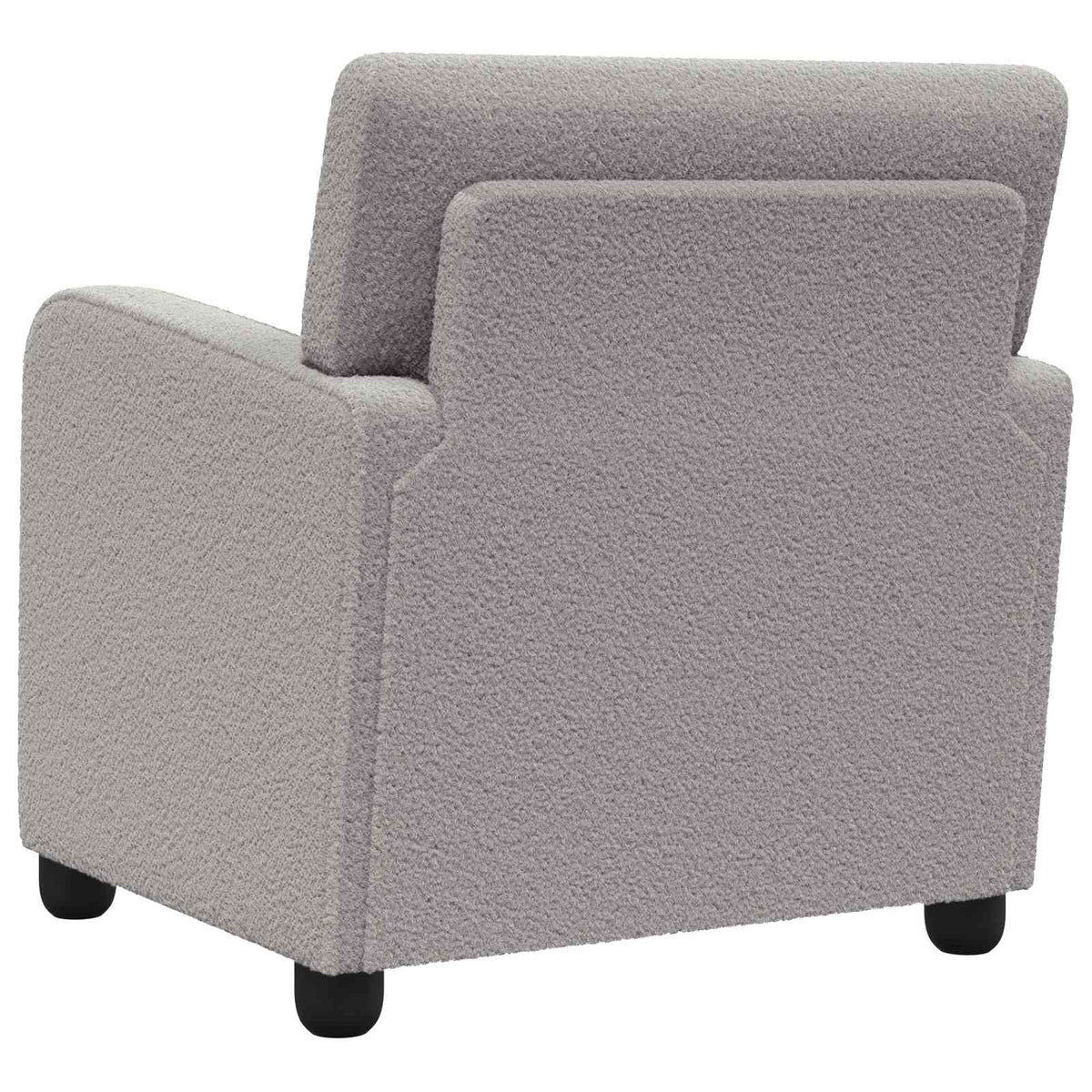 Fauteuil Lichtgrijs Kunstlamswol