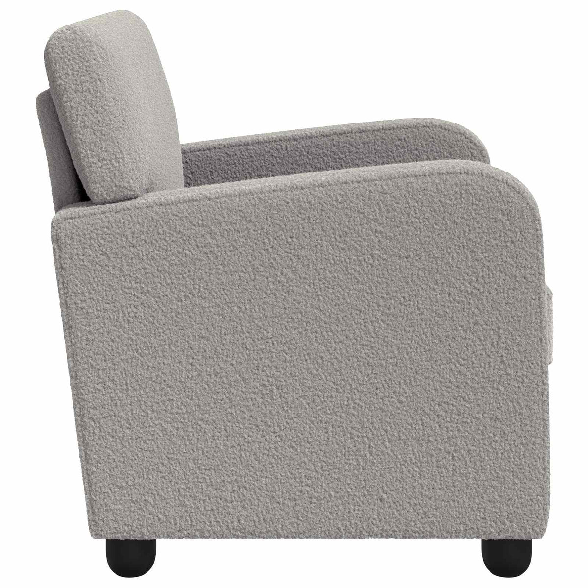 Fauteuil Lichtgrijs Kunstlamswol