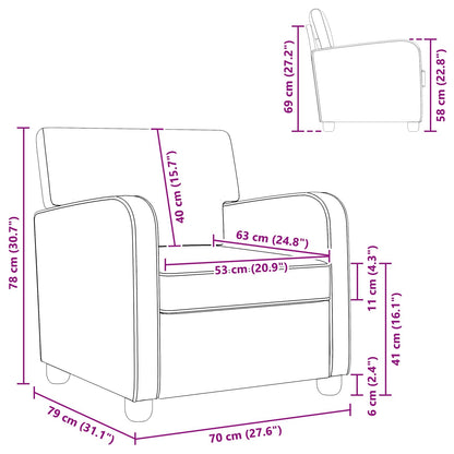 Fauteuil Lichtgrijs Kunstlamswol