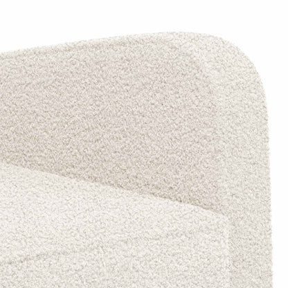 Fauteuil Crèmekleurig Kunstlamswol