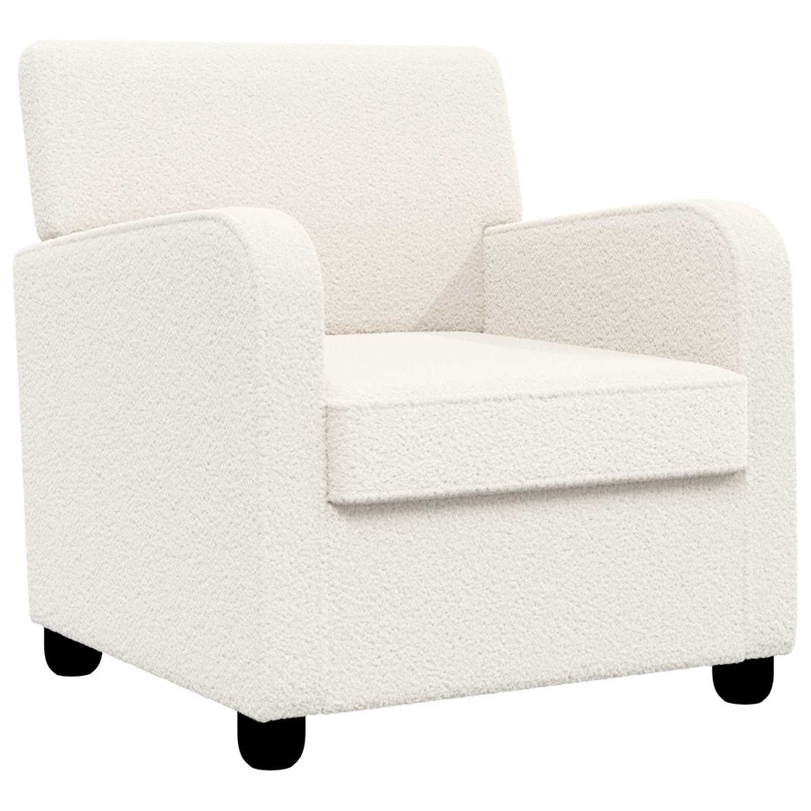 Fauteuil Crèmekleurig Kunstlamswol