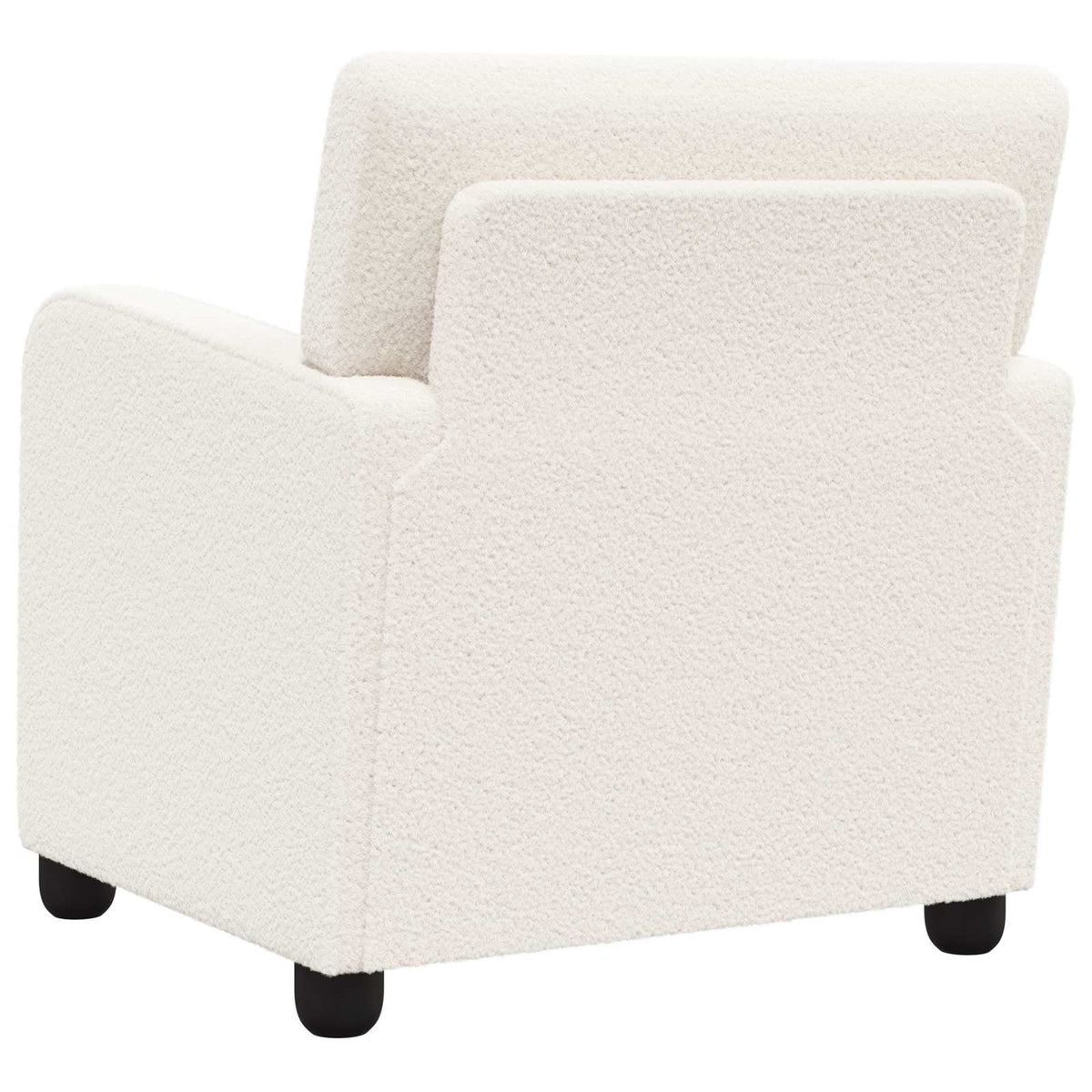 Fauteuil Crèmekleurig Kunstlamswol