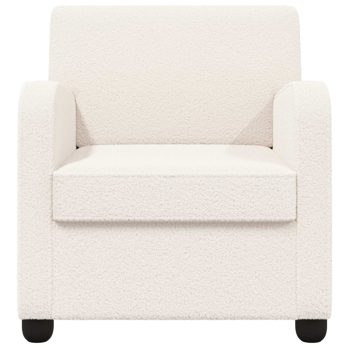 Fauteuil Crèmekleurig Kunstlamswol