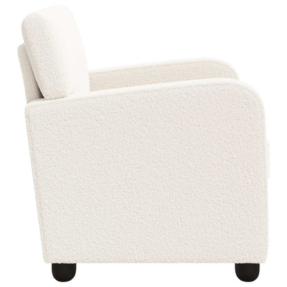 Fauteuil Crèmekleurig Kunstlamswol
