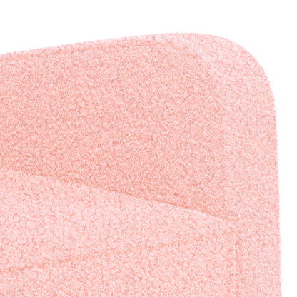 Fauteuil Roze Kunstlamswol