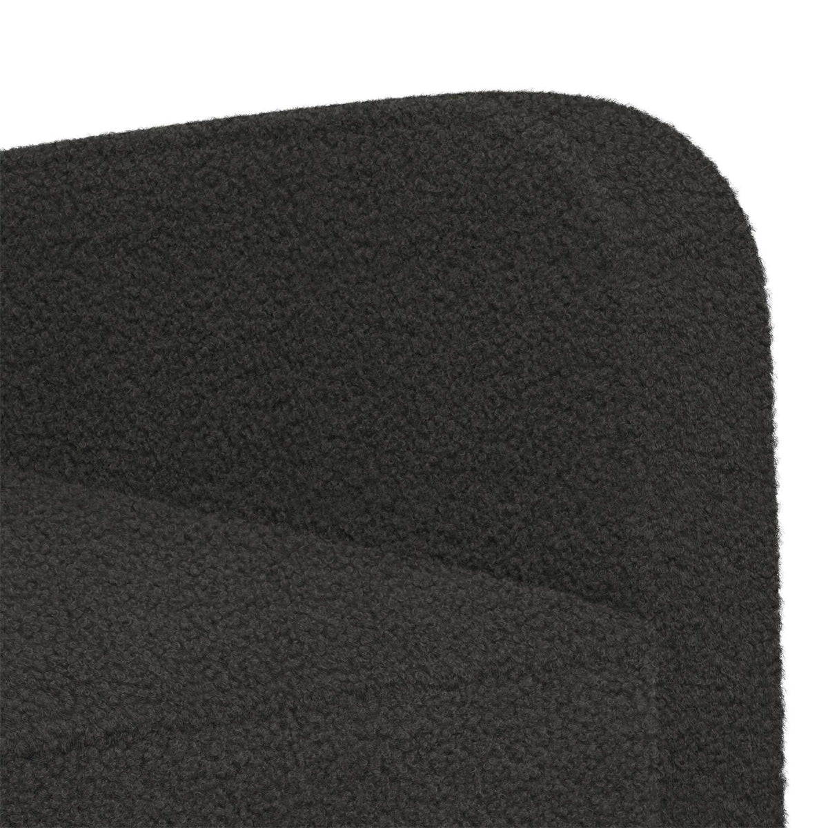 Fauteuil Zwart Kunstlamswol