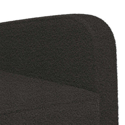 Fauteuil Zwart Kunstlamswol