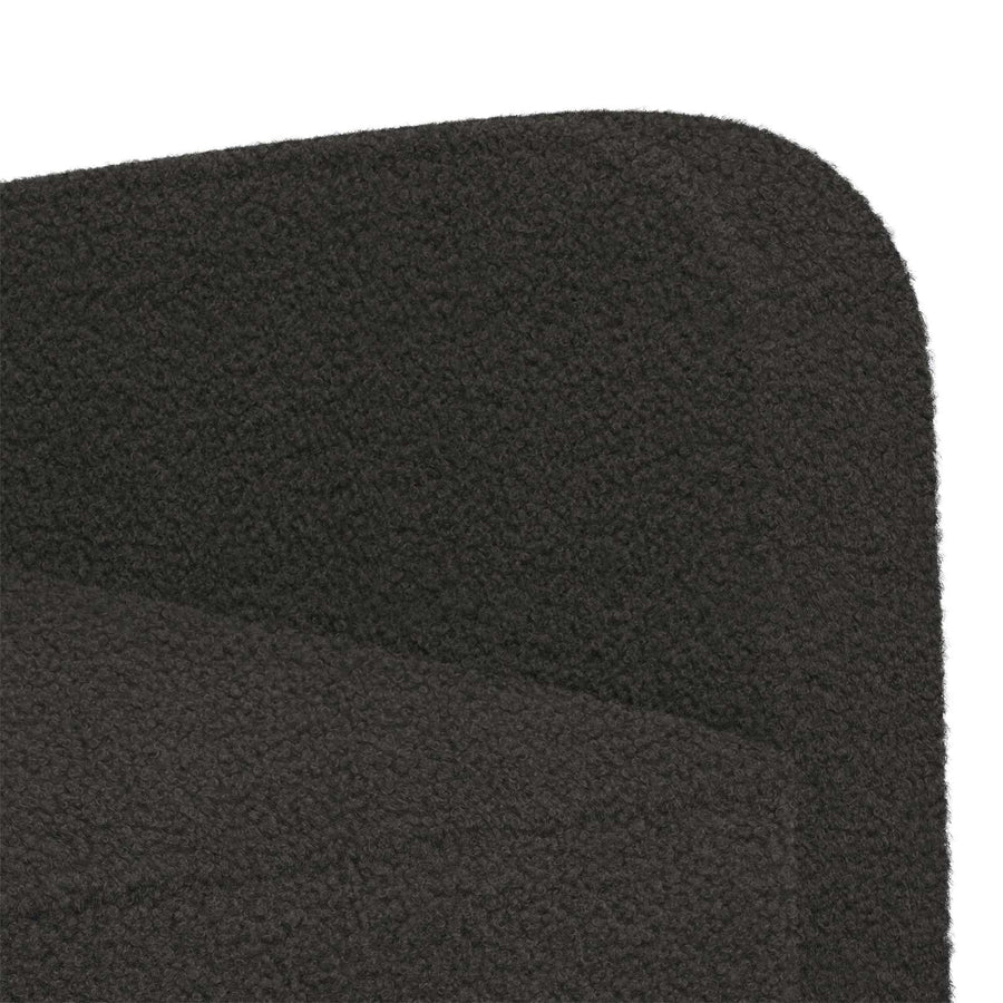 Fauteuil Zwart Kunstlamswol