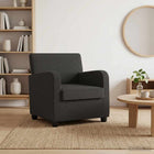 Fauteuil Zwart Kunstlamswol