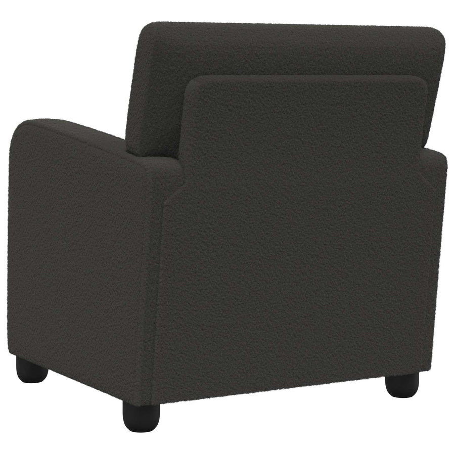 Fauteuil Zwart Kunstlamswol
